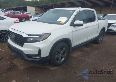 2021 Honda Ridgeline Awd Rtl from USA, damaged, VIN 5FPYK3F56MB009463